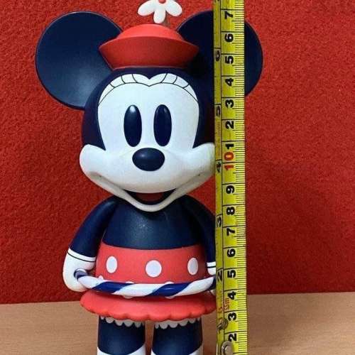 米妮公仔（塑膠）可轉動 , Minnie Mouse (plastic) can be rotated