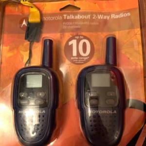 Motorola 對講機1對 walkie talkie
