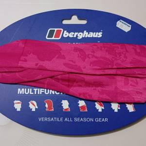 全新 Berghaus Live for Adventure Multifunctional Headwear 多功能頭/頸巾