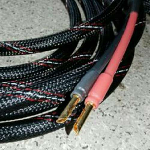 Venus speaker cable 5米1對～ 鋸齒頭