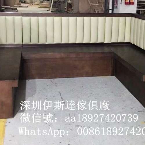 全實木卡位梳化、實木傢俱工廠、港式餐廳傢俬訂製、阻燃防火卡位梳化訂造、掀蓋櫃筒...