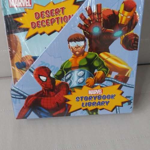 Marvel story book library 英文 故事書 圖書 講故仔 Ironman 蜘蛛俠 一套 小朋友 ...