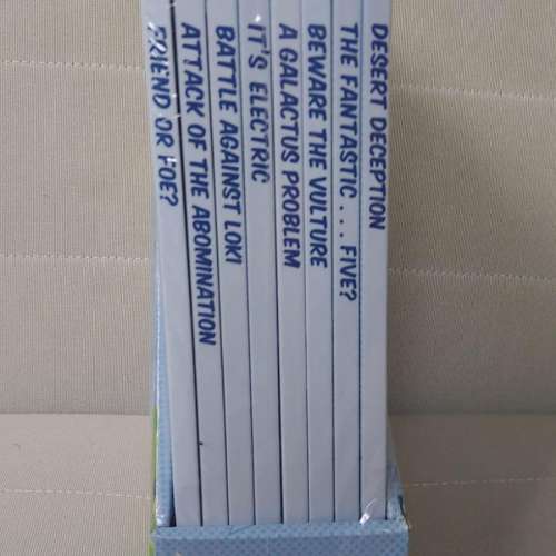 Marvel story book library 英文 故事書 圖書 講故仔 Ironman 蜘蛛俠 一套 小朋友 ...