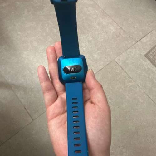 新淨全正常 Fitbit versa lite blue 藍色 智能手錶 運動 smart watch google not a...