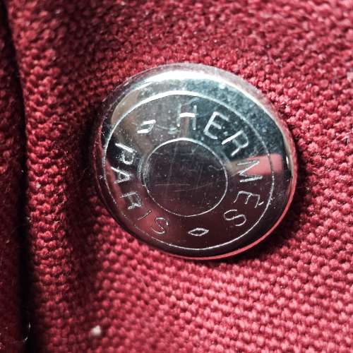 Hermes HERLINE Canvas 帆布袋 愛馬仕 公事包 電腦袋