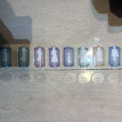 $500 全新 美少女戰士 SailorMoon 禮服版 一套十個 立牌 (紀念版)