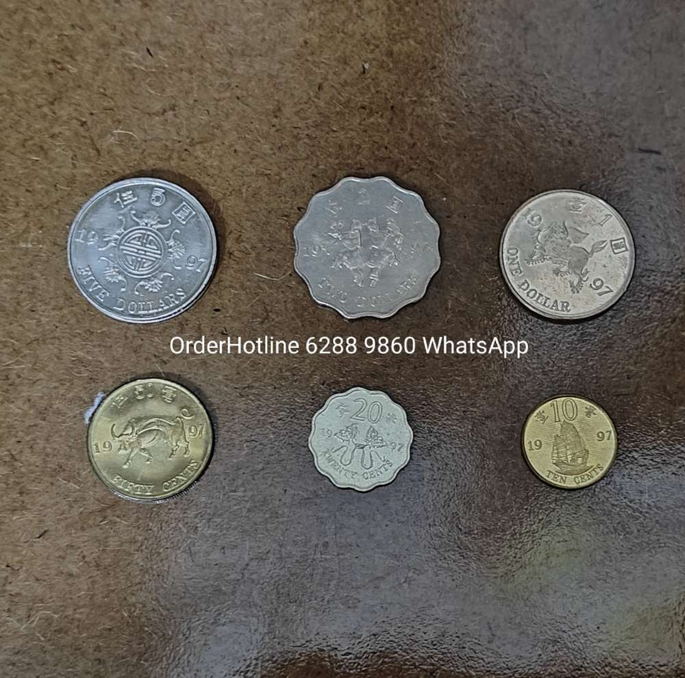 全新1997年香港回歸紀念幣一套六個- 二手或全新錢幣, 收藏品- DCFever.com