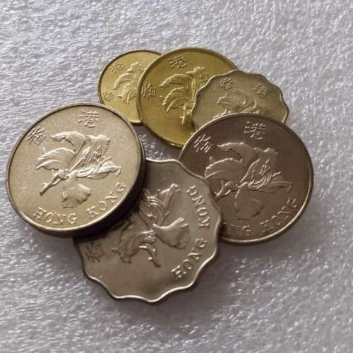 全新 1997年香港回歸紀念幣 一套六個