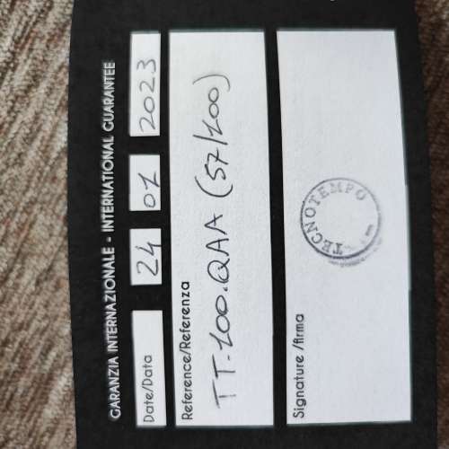 Tecnotempo fighter jet limited edition