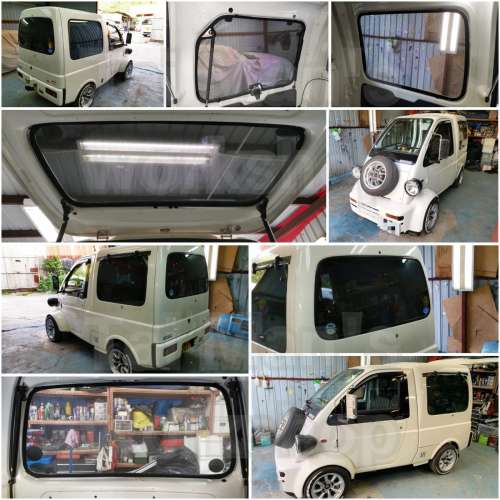 大發 Midget 全車磁石濾光窗網太陽擋