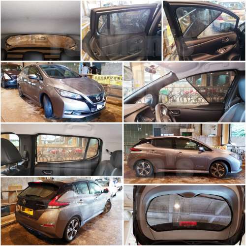 Nissan Leaf 全車磁石濾光窗網太陽擋