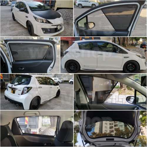 Toyota Yaris Vitz 全車濾光窗網太陽擋