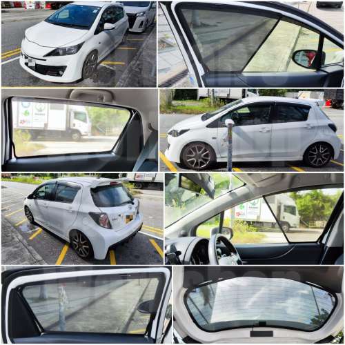 Toyota Yaris Vitz 全車濾光窗網太陽擋