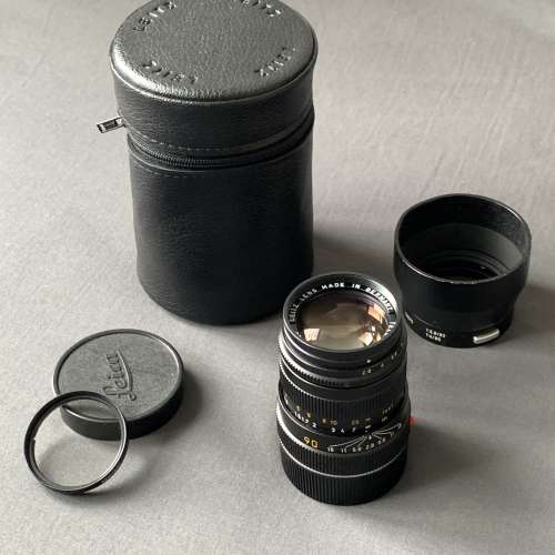 德製瘦九 Leica 90mm f2.8 lens Leitz