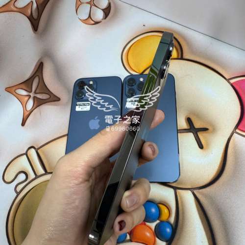 (12 pro max )Apple Iphone 12 pro max 128 256 512 1tb 紫 黑 白 金😍  😍香港行...
