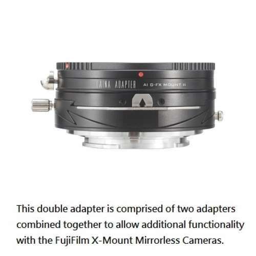 LAINA Tilt & Shift Mount Adapter For Contax / Yashica Lens to Fujifilm X 移軸接...