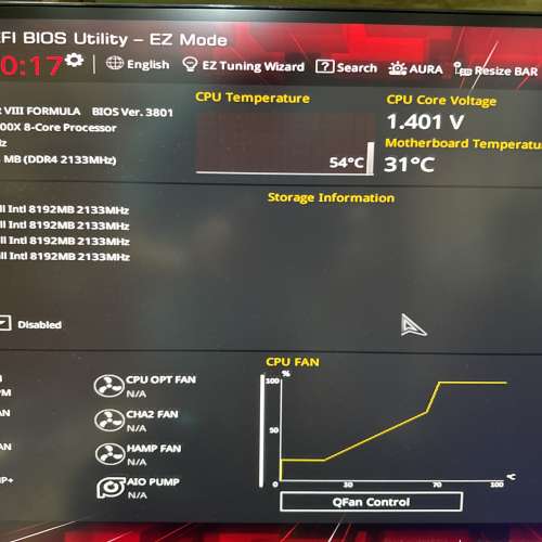 ASUS ROG CrossHair VIII X570 ATX MB AM4