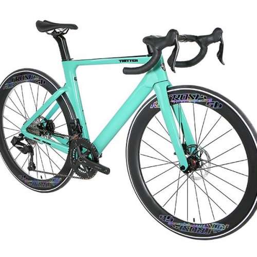 2023 新款 騅特 TWITTER R12 無線電變26速碟剎碳纖維公路車 $6980/$8180 送水架前後...