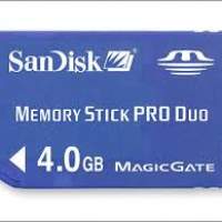 sandisk 4GB memory stick pro duo