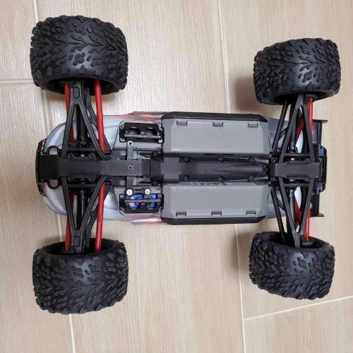 Traxx 1/16 E-Revo VXL RTR 四驅大轆車 紫色 w/ TQ 2.4Ghz iD Battery TSM Charger...