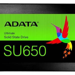 ADATA Ultimate SU650 2.5" 480GB SATA III 3D NAND Internal Solid State Drive (SSD