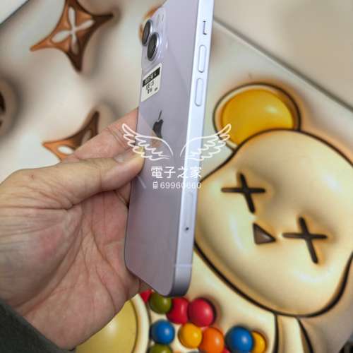 (完美14新機質素,有保 )Apple Iphone 14 128 256  紫色 黃色 黑色 午夜色 😍  😍香...