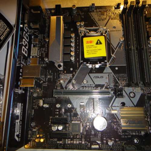 8、9代 ASUS PRIME B365M-A主版 ((windows10Pro啟用碼)) Socket 1151