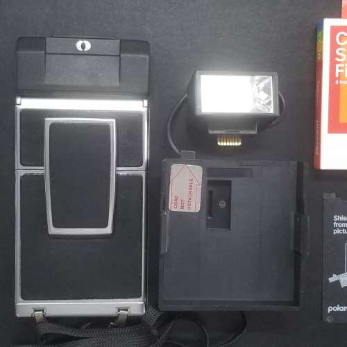 Polaroid SX-70 LAND CAMERA SONAR ONESTEP WITH FLASH UNIT寶麗來即影即有單鏡反光...