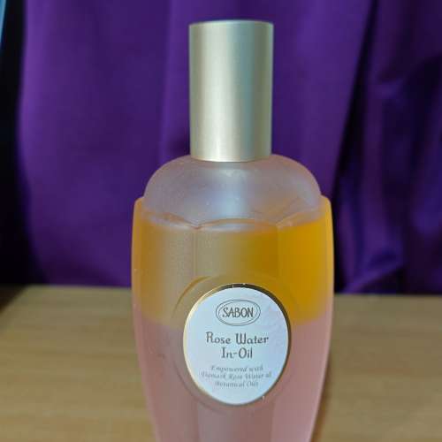 Sabon玫瑰花水精油噴霧
