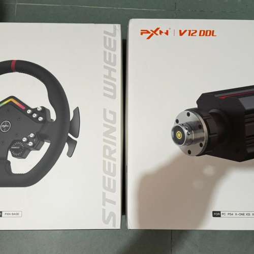 PXN V12-Lite 6NM 直驅模擬賽車方向盤(大出血 不議價 不散賣 急放)