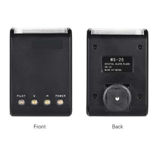 Professional Portable Mini Digital Slave Flash Speedlite On-Camera