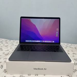 MacBook air 2019 8+128gb 港有盒