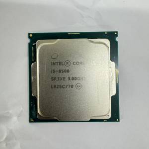 Intel® Core™ i5-8500 CPU處理器 9M 快取記憶體，最高 4.10 GHz