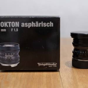 Voigtlander NOKTON 50mm F1.5 Aspherical VM - Black