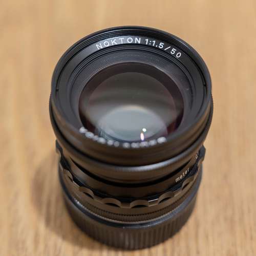 Voigtlander NOKTON 50mm F1.5 Aspherical VM - Black