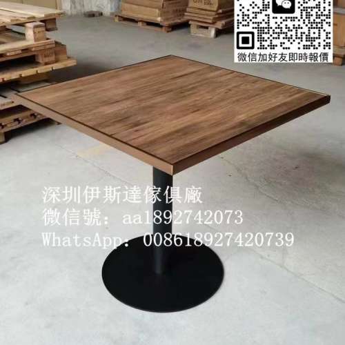 食肆枱櫈、雲石餐枱面、膠板餐枱、實木餐枱等訂造、訂造餐枱餐椅工廠、阻燃防火皮枱...