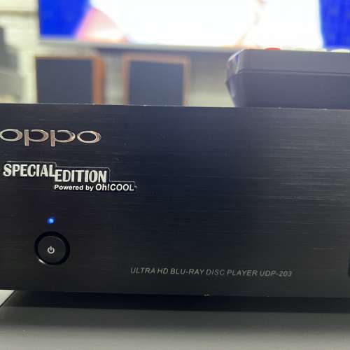 OPPO UDP-203 Special Edition Powered By Oh!COOL 特別版，有原裝遙控