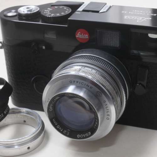 Officine Galileo Esaog 5cm f2(改Leica M)銳利細緻，散景獨特，罕有意大利鏡頭，...
