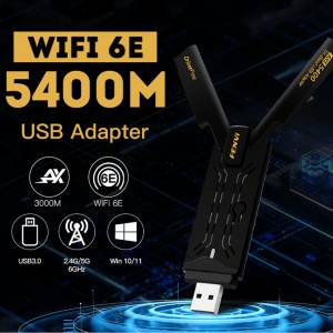Fenvi USB Wi-Fi Card FU-AXE5400 無線網路卡