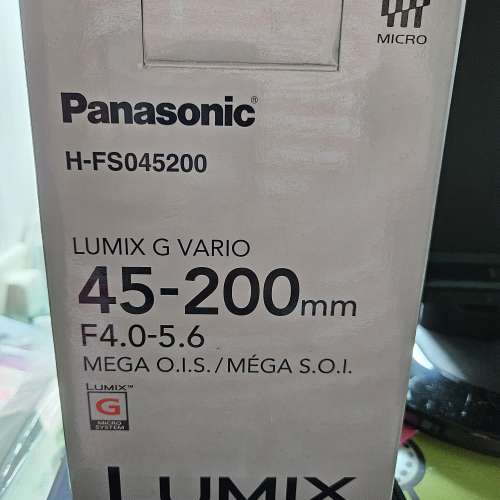 售 Panasonic LUMIX G VARIO 45-200mm○●○● m43 olympus compatible