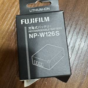 Fujifilm NP-W126S Battery 電池 只用一次