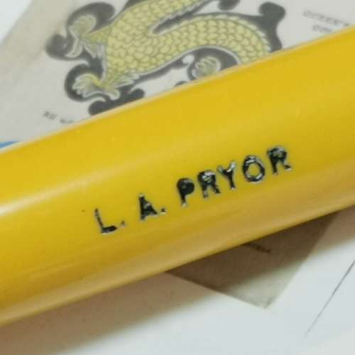 Parker Jr. Duofold Mandarin Yellow Fountain Pen