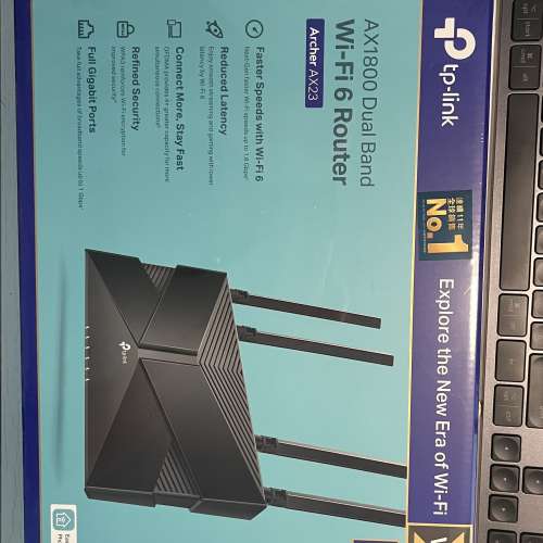 [全新] TP-Link AX1800 Dual-Band Wi-Fi 6 Router (Archer AX23)