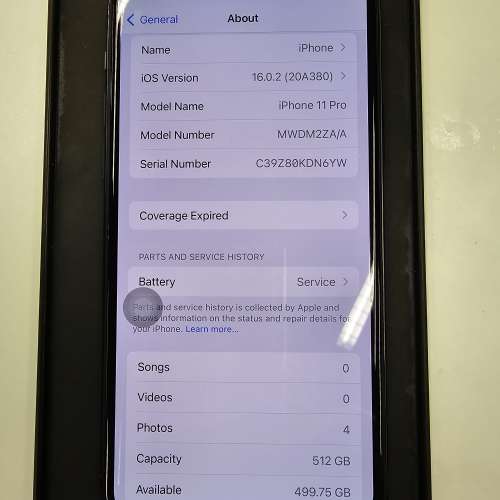 iPhone 11 Pro 512GB (Green)