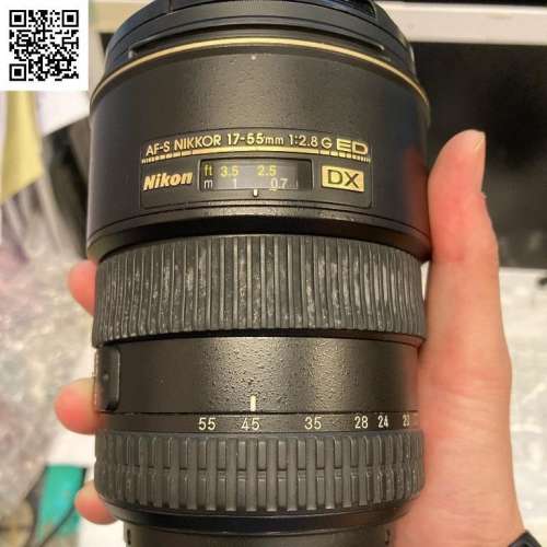 Repair Cost Checking For Nikon AF-S DX Zoom-Nikkor 17-55mm f/2.8G IF-E 維修格價