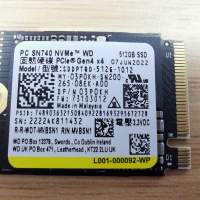 WD SN740 2230 SSD (512GB $199) (GEN4)