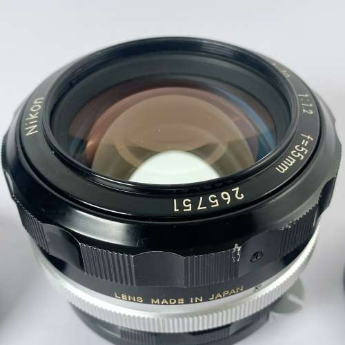 Nikkor S.C 55mm F1.2