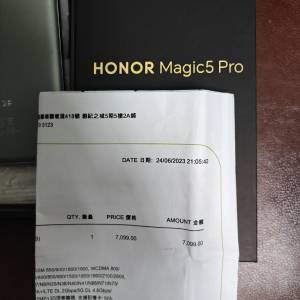 Honor Magic5 Pro(12+512)99%新行貨