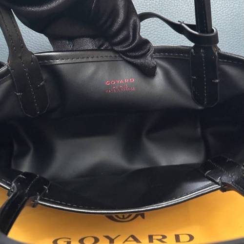 Goyard Mini Tote黑色雙面