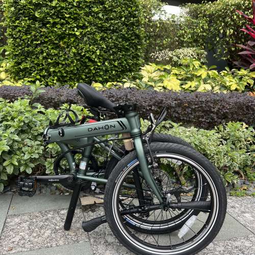 2023 馬甲線新款 DAHON大行 P8 (KBC083) 鉻鉬鋼 20吋折叠車 送叮叮水架前後蛙燈